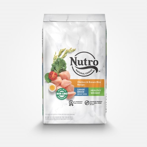 Nutro Natural Choice Healthy Weight Large Breed Adult Chicken &amp; Brown Rice Recipe Dry Dog Food 13.6kg