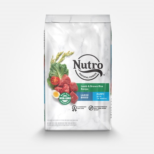 Nutro Natural Choice Large Breed Puppy Lamb &amp; Brown Rice Recipe Dry Dog Food 13.6kg