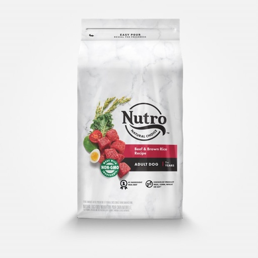 Nutro Natural Choice Adult Beef &amp; Brown Rice Recipe Dry Dog Food 12.7kg