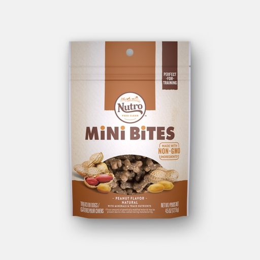 Nutro Mini Bites Peanut Flavor Dog Treats 227g