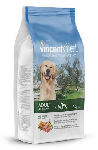 vincent diet adult lamb dog food