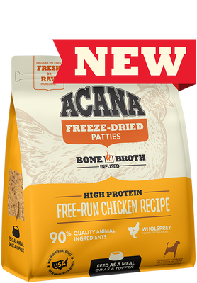 ACANA Freeze-Dried Food, Free-Run Chicken Recipe Dry Dog Food 227g