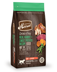 MERRICK Grain Free Real Rabbit + Sweet Potato Recipe Dry Dog Food 10kg
