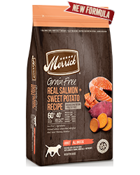 Merrick Grain Free Real Salmon &amp; Sweet Potato Recipe Dry Dog Food 10kg