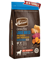 Merrick Grain Free Real Chicken &amp; Sweet Potato Recipe Large Breed Dry Dog Food 10kg