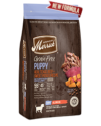 Merrick Grain Free Real Beef &amp; Sweet Potato Recipe Dry Puppy Food 10kg
