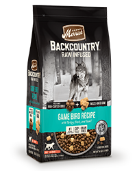 Merrick Backcountry Raw Infused Grain Free Freeze-Dried Game Bird Recipe Dry Dog Food 9kg
