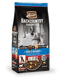 Merrick Backcountry Raw Infused Grain Free Freeze-Dried Hero's Banquet Recipe Dry Dog Food 9kg