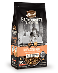 Merrick Backcountry Grain Free Raw Infused Pacific Catch Recipe Dry Dog Food 9kg