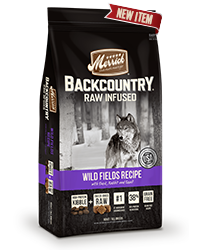 MERRICK Backcountry - Raw Infused - Wild Fields Recipe Dry Dog Food 10kg