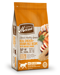 Merrick Classic Healthy Grains Real Chicken &amp; Brown Rice Recipe with Ancient Grains Dry Dog Food 15kg