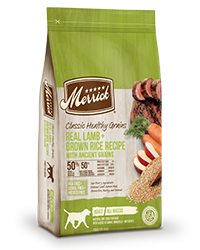 Merrick Classic Healthy Grains Lamb+ Brown Rice Recipe with Ancient Grains Dry Dog Food 11.3kg