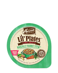 Merrick Lil' Plates Rascally Rabbit Stew Case of 12 Wet Dog Food 100g