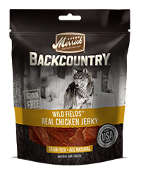 Merrick Backcountry Wild Prairie Real Chicken Jerky Grain Free Dog Treats 128g