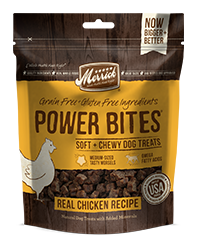 Merrick Power Bites Real Chicken Dog Treats 170g