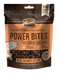 Merrick Power Bites Real Salmon Dog Treats 170g
