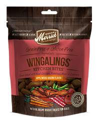 Merrick Kitchen Bites Wingalings Applewood Bacon Dog Treats 255g