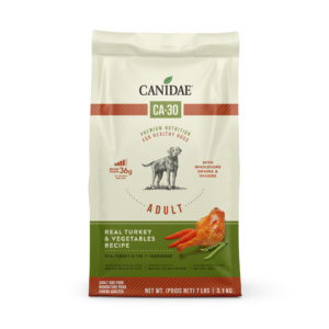 Canidea CA-30 Real Turkey &amp; Vegetables Recipe Dry Dog Food 11.3kg