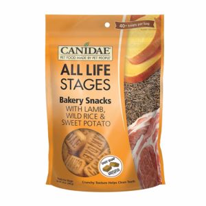 CANIDAE Life Stages Bakery Snacks with Lamb, Wild Rice &amp; Sweet Potato Dog Treats 396g