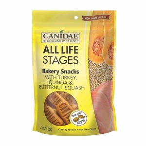 CANIDAE Life Stages Bakery Snacks with Turkey, Quinoa &amp; Butternut Squash Dog Treats 396g