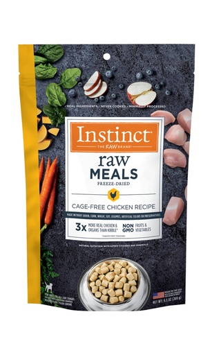 Instinct Raw Freeze-Dried Meals Grain-Free Cage-Free Chicken Recipe Dog Food 708g