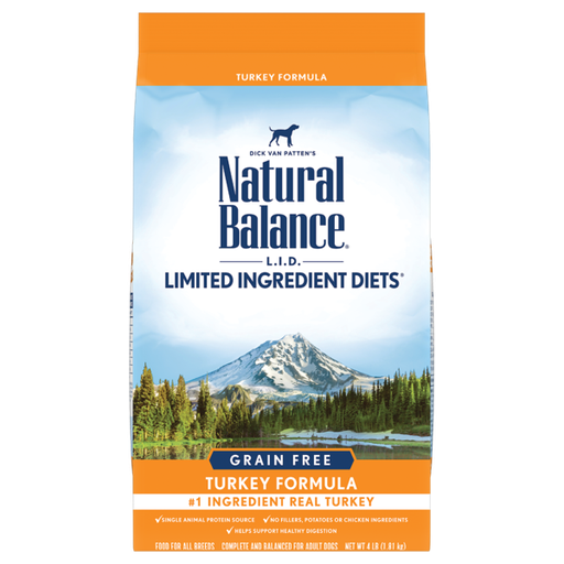 Natural Balance L.I.D. Limited Ingredient Diets High Protein Turkey Formula Dry Dog Food 10.9kg