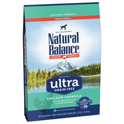 Natural Balance Original Ultra Grain Free Chicken Senior Formula Dry Dog Food 10.9kg