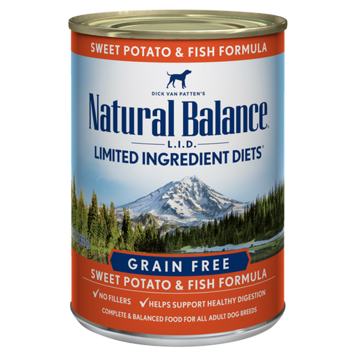 Natural Balance L.I.D. Limited Ingredient Diets Sweet Potatoes &amp; Fish Wet Dog Food 369g