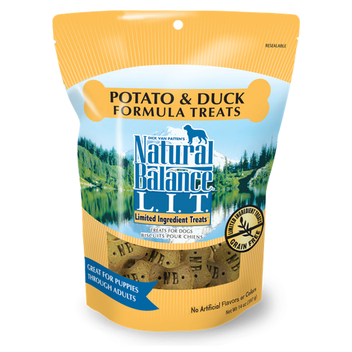 Natural Balance L.I.T. Limited Ingredient Treats Potato &amp; Duck Formula Dog Treats 794g