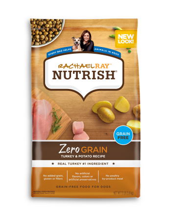 Rachael Ray Nutrish Zero Grain Natural Turkey &amp; Potato Recipe Grain-Free Dry Dog Food 12.7kg