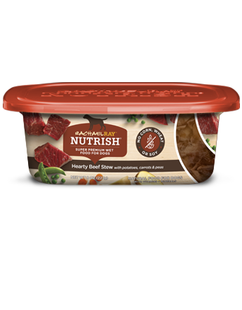 Rachael Ray Nutrish Natural Hearty Beef Stew Natural Grain-Free Case of 8 Wet Dog Food 227g