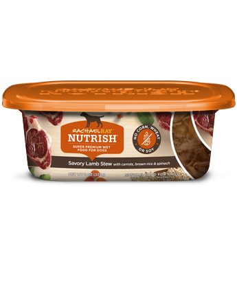 Rachael Ray Nutrish Natural Savory Lamb Stew Natural Case of 8 Wet Dog Food 227g