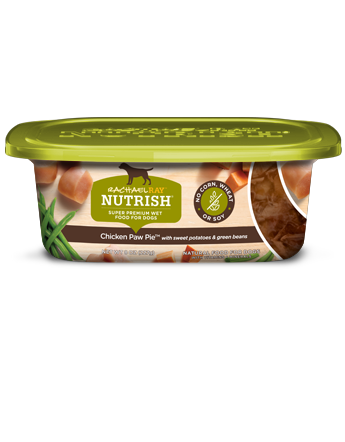 Rachael Ray Nutrish Natural Chicken Paw Pie Natural Case of 8 Wet Dog Food 227g