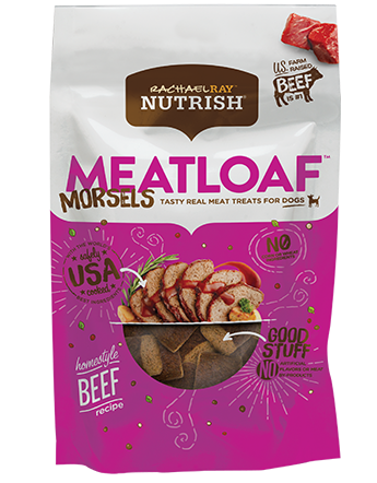 Rachael Ray Nutrish Meatloaf Morsels Homestyle Beef Recipe Dog Treats 340g