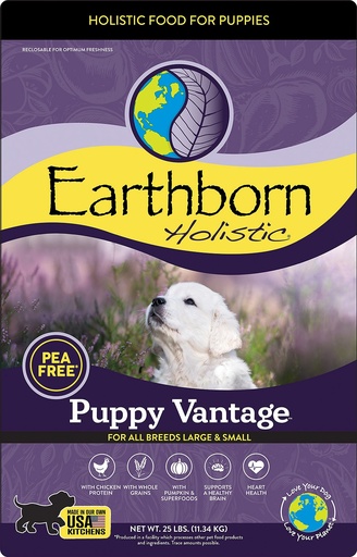 Earthborn Holistic Puppy Vantage Dry Dog Food 11.3kg