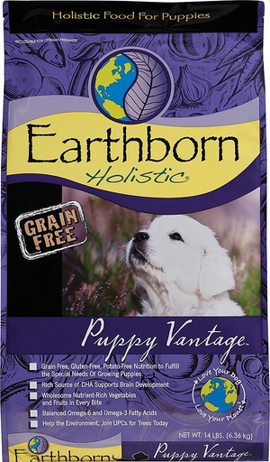 Earthborn Holistic Puppy Vantage Grain-Free Dry Dog Food 6.4kg
