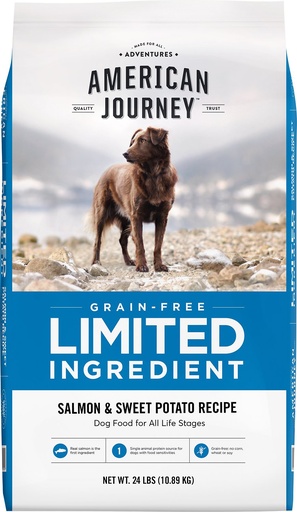 American Journey Limited Ingredient Salmon &amp; Sweet Potato Recipe Grain-Free Dry Dog Food 10.9kg