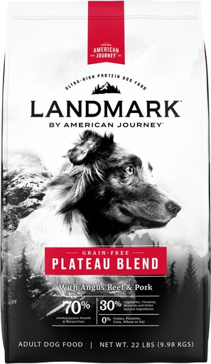 American Journey Landmark with Angus Beef and Pork Grain-Free Dry Dog Food 10kg