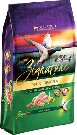 Zignature Duck Limited Ingredient Formula Grain-Free Dry Dog Food 11.3kg