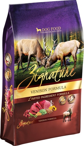 Zignature Venison Limited Ingredient Formula Grain-Free Dry Dog Food 11.3kg
