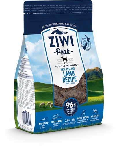 Ziwi Peak Lamb Grain-Free Air-Dried Dog Food 1kg