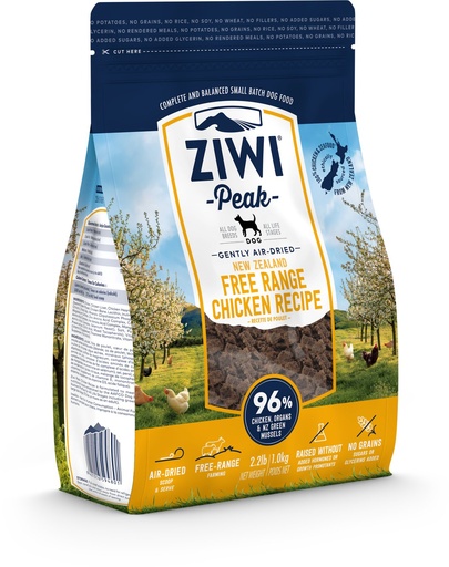 Ziwi Peak Chicken Grain-Free Air-Dried Dog Food 1kg