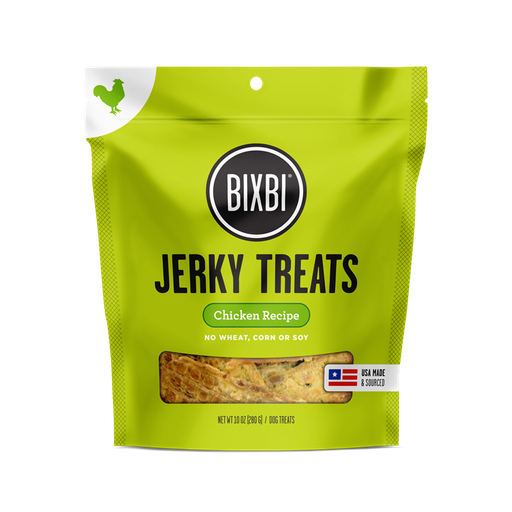 BIXBI Jerky Treats Chicken Recipe Dog Treats 280g