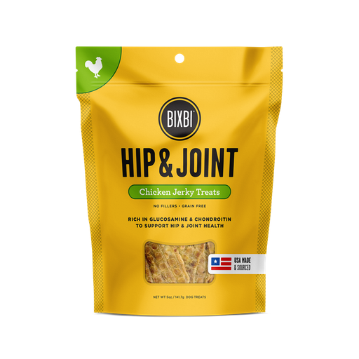 BIXBI Hip &amp; Joint Chicken Jerky Dog Treats 340g