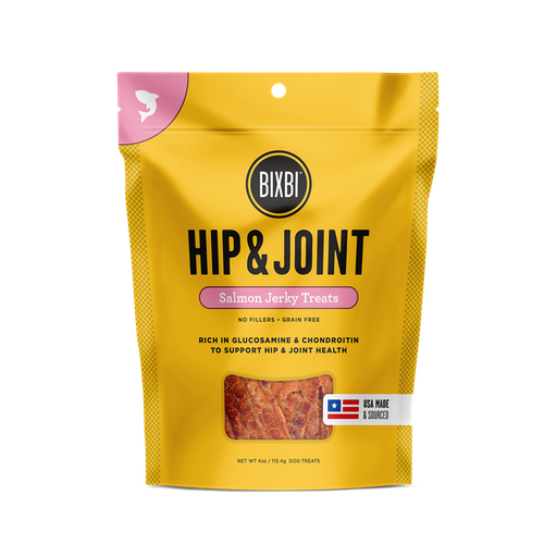 BIXBI Hip &amp; Joint Salmon Jerky Grain-Free Dog Treats 340g