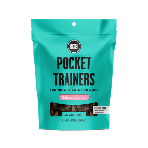 BIXBI Pocket Trainers Salmon Flavor Grain-Free Dog Treats 170g