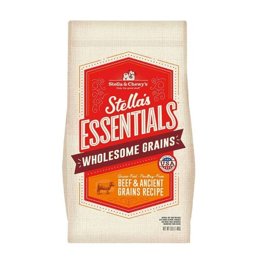 STELLA &amp; CHEWY'S GRASS-FED BEEF &amp; ANCIENT GRAINS RECIPE DRY DOG FOOD 11.3KG