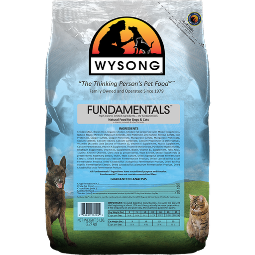 Wysong FUNDAMENTALS Adult Dry Dog Food 18.1kg
