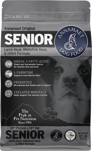 Annamaet Original 31% Senior Dry Dog Food 5.44kg