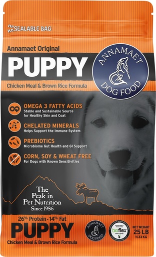 Annamaet Original Puppy Dry Dog Food 11.33g